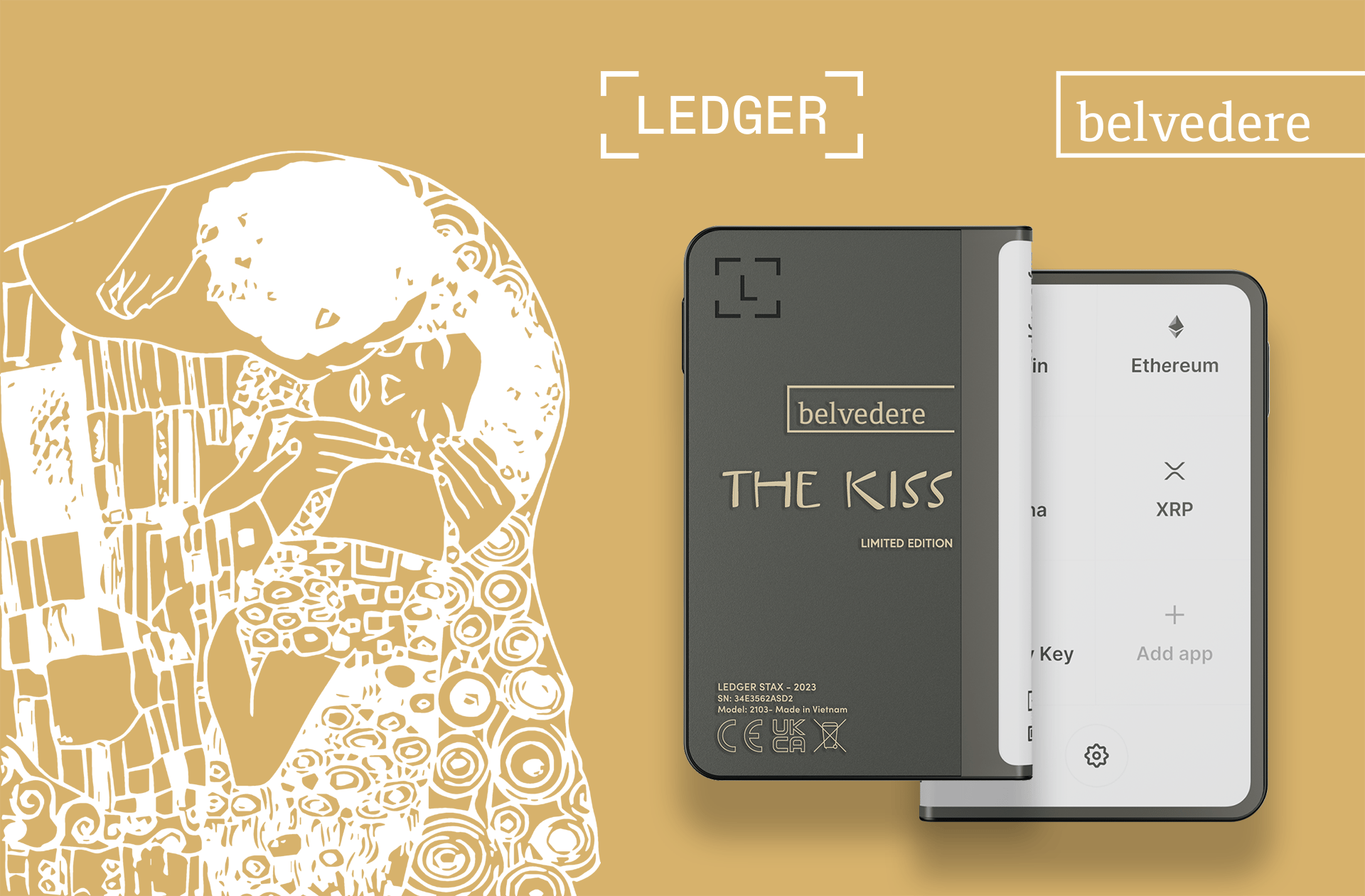 Ledger TheKiss Landing Collab